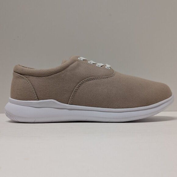 Propét Flicker Orthotic Sneaker in Tan & White - Picture 4 of 16